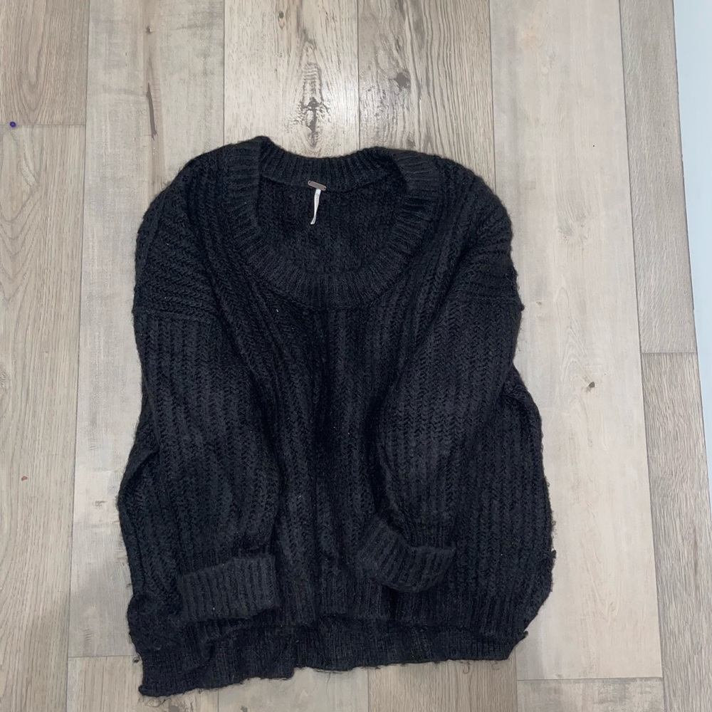 Free People Blue Bell Sweater